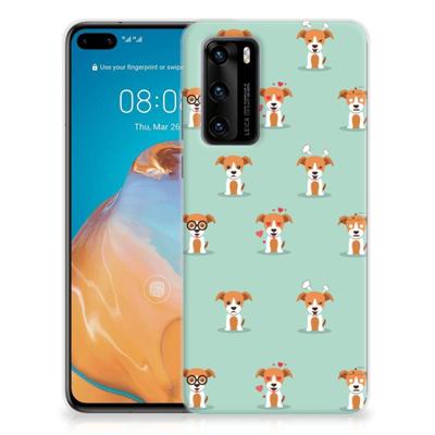 Huawei P40 | TPU Hoesje | Pups Huawei P40 | TPU Hoesje | Pups