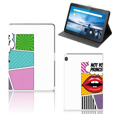 Lenovo Tablet M10 Tablet Hoes met standaard Popart Princess Lenovo Tablet M10 Tablet Hoes met standaard Popart Princess