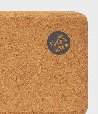 Manduka Yoga Blok Kurk Rechthoekig - 22 x 11 x 7 cm