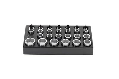 Gedore Dopsleutelset 1/2" in module - 1733109 - thumbnail