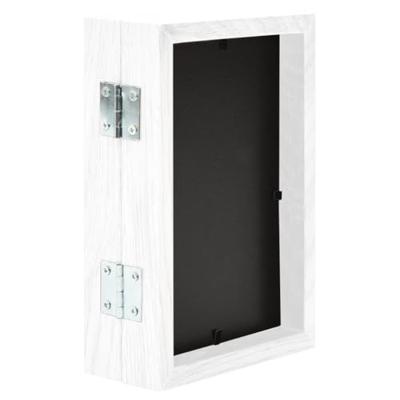 VidaXL Fotolijst tweeluik 2x(13x18 cm) wit