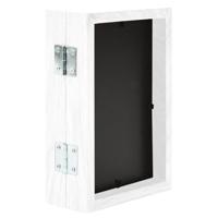 VidaXL Fotolijst tweeluik 2x(13x18 cm) wit - thumbnail