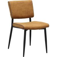 Eetkamerstoel Kian Cognac - thumbnail