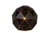 Lucide OTONA - Tafellamp - Ø 25 cm - 1xE27 - Zwart - thumbnail