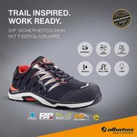 Albatros TWIST RED WNS LOW ESD HRO SRC 645210-37 Veiligheidsschoenen ESD S1P Schoenmaat (EU): 37 Zwart, Rood 1 stuk(s) - thumbnail