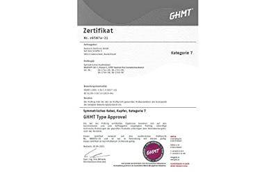 Digitus DK-1741-VH-10-OD Netwerkkabel CAT 7 S/FTP 0.25 mm² Zwart (RAL 9005) 1000 m