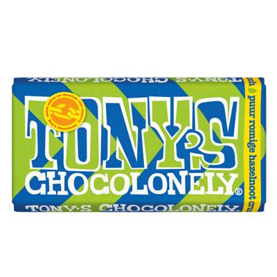 Tony&apos;s Chocolonely - Puur Romige Hazelnoot Crunch - 180g