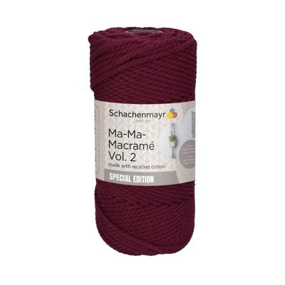 SMC Ma-Ma-Macrame 500g 32 Kleur: Cranberry SMC Ma-Ma-Macrame 500g 32 Kleur: Cranberry