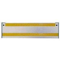 Alu-lijst lengte 100 cm papierklemlijst - thumbnail