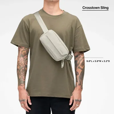 Incase Crosstown sling bag - Limestone