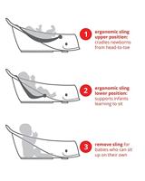 Meegroeibad Moby van SKIP HOP grijs - thumbnail