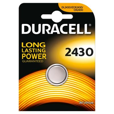 Duracell Knoopcel CR2430 3 V 1 stuk(s) 285 mAh Lithium CR 2430
