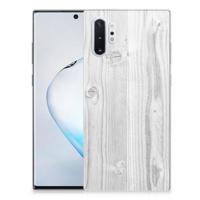 Samsung Galaxy Note 10 Plus | Bumper Hoesje | White Wood - thumbnail