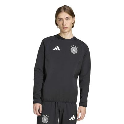 adidas Duitsland Tiro Travel Crew Sweater 2026-2028 Zwart Wit