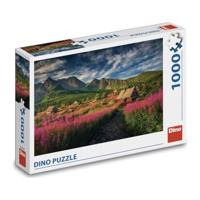 DinoToys Dino puzzel van de gasienica vallei - 1000 stukjes - thumbnail