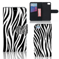 iPhone 7 | 8 | SE (2020) | SE (2022) Telefoonhoesje met Pasjes Zebra - thumbnail