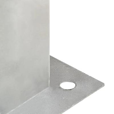 VidaXL Paalankers 4 st 121 mm gegalvaniseerd metaal