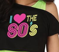 Jaren 80 Zangeres Kostuum Dames - thumbnail