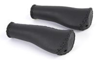 Velo handvat leer ergo 135/135mm zwart - thumbnail