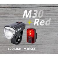 Busch & Muller Verlichtingset vdo eco light m30 usb + red usb - thumbnail