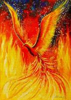 Phoenix Bird Puzzel 1000 Stukjes - thumbnail