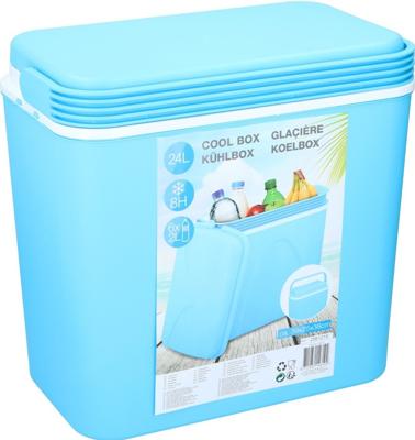 Overige Merken Koelbox 24l blauw/wit