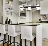 Eglo Strakke eetkamer hanglampHornwood 1 3-lichts zwart met wit - 43426 - thumbnail