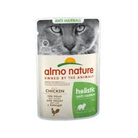 Almo Nature Anti Hairball met kip natvoer kat (70 g) 60 x 70 g - thumbnail