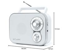 Radio Muse M051RW BLANCA Wit - thumbnail