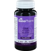 SanoPharm Zink 15mg & koper 1mg 60 Tabletten - thumbnail