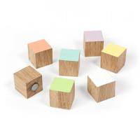 Trendform Magnet Timber - set van 7 geassorteerd - thumbnail