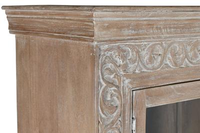 Display Standaard Home ESPRIT Wit Mangohout 120 X 44 X 210 cm