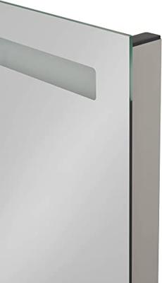 Saqu Plain Spiegel met LED verlichting en stopcontact 60x80 cm