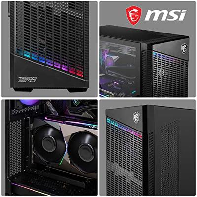 Micro Star International Computer MPG VELOX 100P AIRFLOW Midi-tower PC-behuizing Zwart