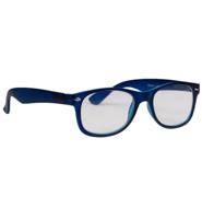 Melleson Optics Leesbril Wayfarer Mat Blauw +2.00 - thumbnail