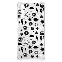 Extreme Case Samsung Galaxy M13 4G | M23 Silver Punk - thumbnail