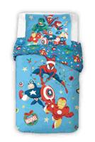 Marvel Avengers Dekbedovertrek kerst - 140 x 200 cm - 70 x 90 cm - thumbnail