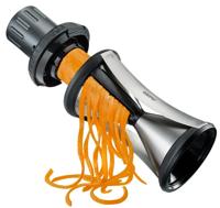 GEFU SPIRELLI XL snijmachine Handmatig Zwart, Roestvrijstaal Kunststof, Roestvrijstaal - thumbnail