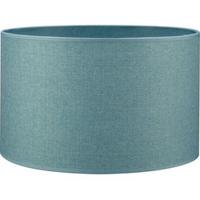 Lampenkap cilinder | rond | canvas | stoffen lampenkap | cilinderkap | Ø35cm H21cm | petrol | blauw - thumbnail