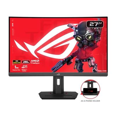 ASUS ROG Strix XG27WCMS computer monitor 68,6 cm (27") 2560 x 1440 Pixels Quad HD LCD Zwart