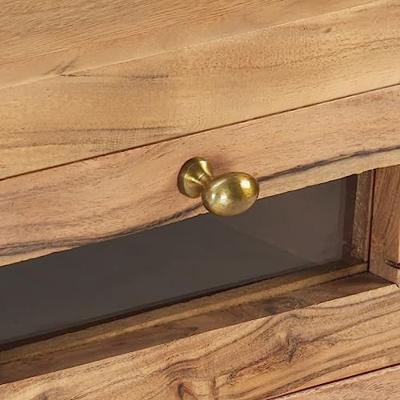 Tv-meubel 110x30x40 cm massief acaciahout Tv-meubel 110x30x40 cm massief acaciahout