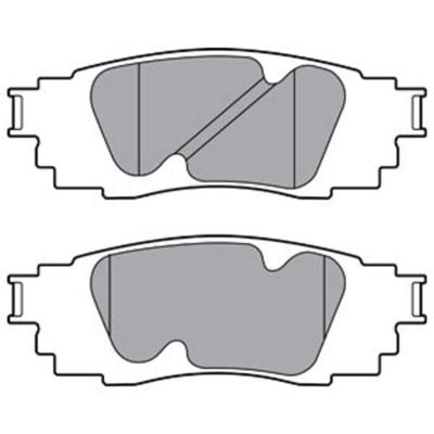 Remblokkenset, schijfrem LP3392 Remblokkenset, schijfrem LP3392
