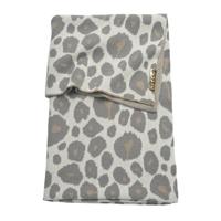 Meyco Panter ledikantdeken 100 x 150 cm bruin - thumbnail