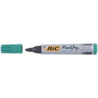 Bic permanent marker 2000-2300 groen, schrijfbreedte 1,7 mm, ronde punt - thumbnail