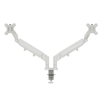 Monitorarm leitz ergo ruimtebesparend dubbel grijs | 2 stuks