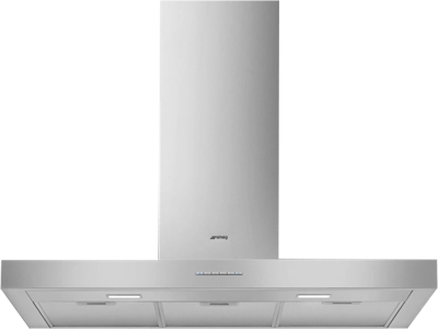 Smeg KBT900XE Schouwkap Grijs