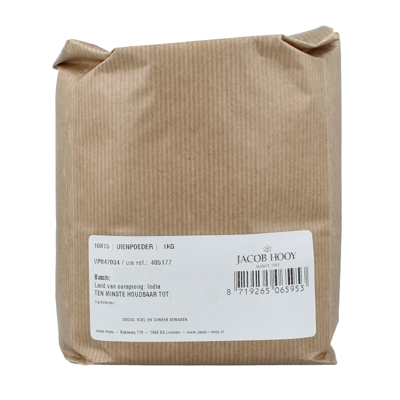 Jacob Hooy Uienpoeder 1 Kilogram Jacob Hooy Uienpoeder 1 Kilogram