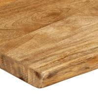 Tafelblad met natuurlijke rand 60x40x2,5 cm massief mangohout - thumbnail