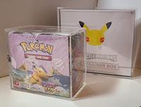 Evoretro Acrylic Display Case for Booster Boxes / Elite Trainer Boxes Ver. 1 with Sliding Lid - thumbnail