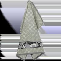 Bunzlau Castle Bunzlau Castle Theedoek Cows Dark Green - thumbnail